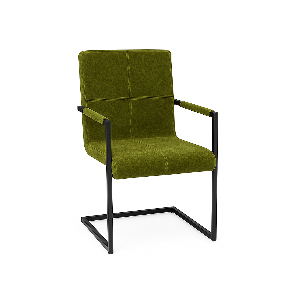 Scaun catifea MARO | model INDU QUADRANT