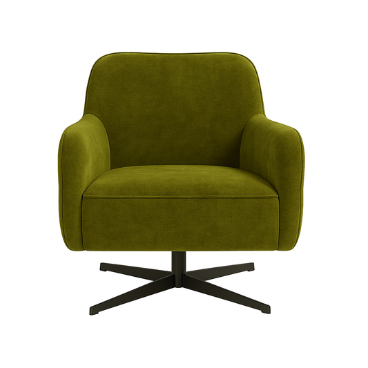 Fotoliu catifea VERDE | model RICO