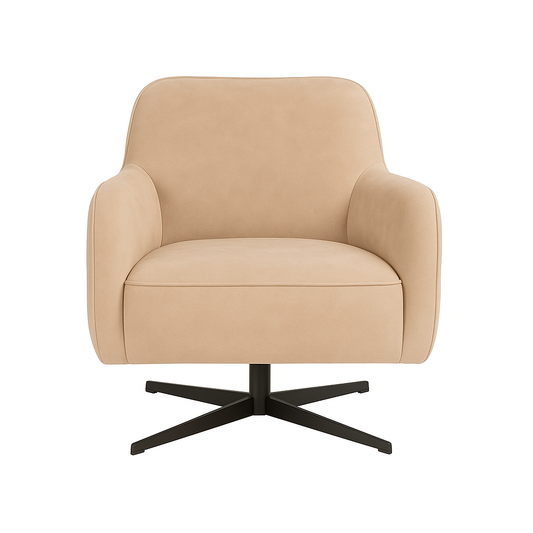 Fotoliu catifea BEJ | model RICO