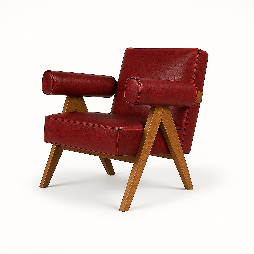 Fotoliu piele ROSIE | model DANTE