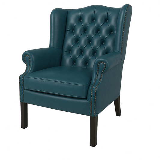 Fotoliu piele ALBASTRA | model MIR