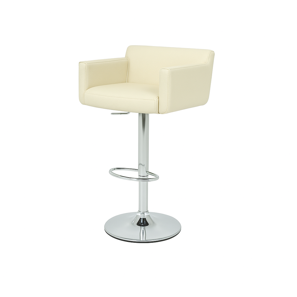 Scaun insula piele GALBENA | model IDA