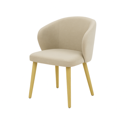 Scaun catifea BEJ | model BRUNO