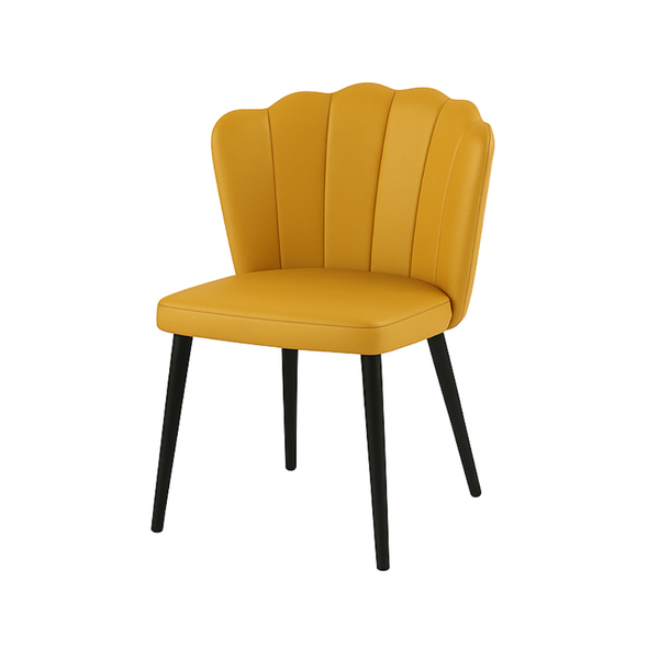 Scaun piele GALBENA | model ARIA