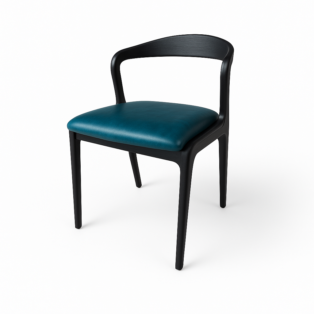 Scaun piele TURCOAZ model ELMO NA