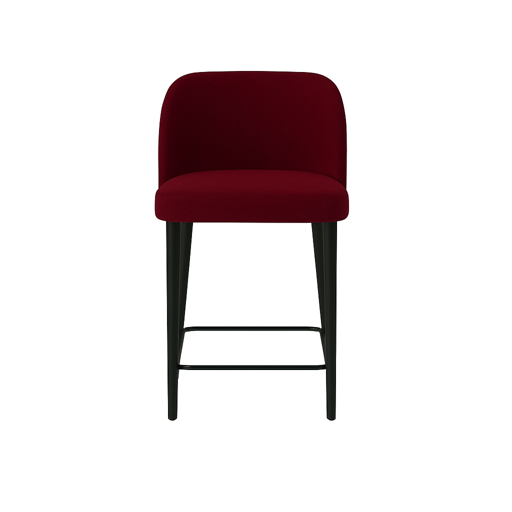 Scaun insula catifea BORDO | model IVA