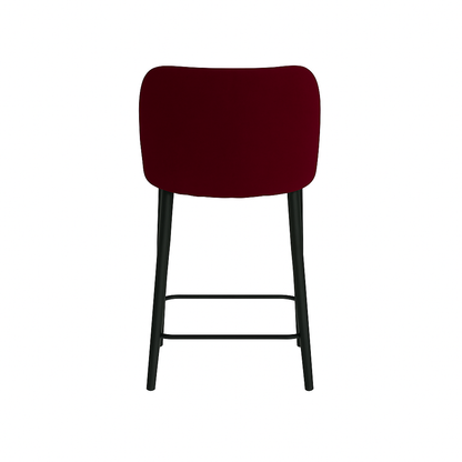 Scaun insula catifea ALBASTRA | model IVA