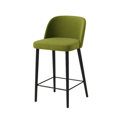 Scaun insula catifea ALBASTRA | model IVA