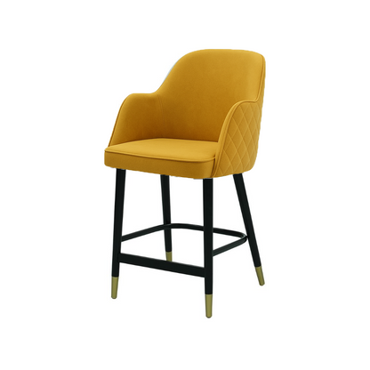 Scaun bar catifea VERDE | model PINO X