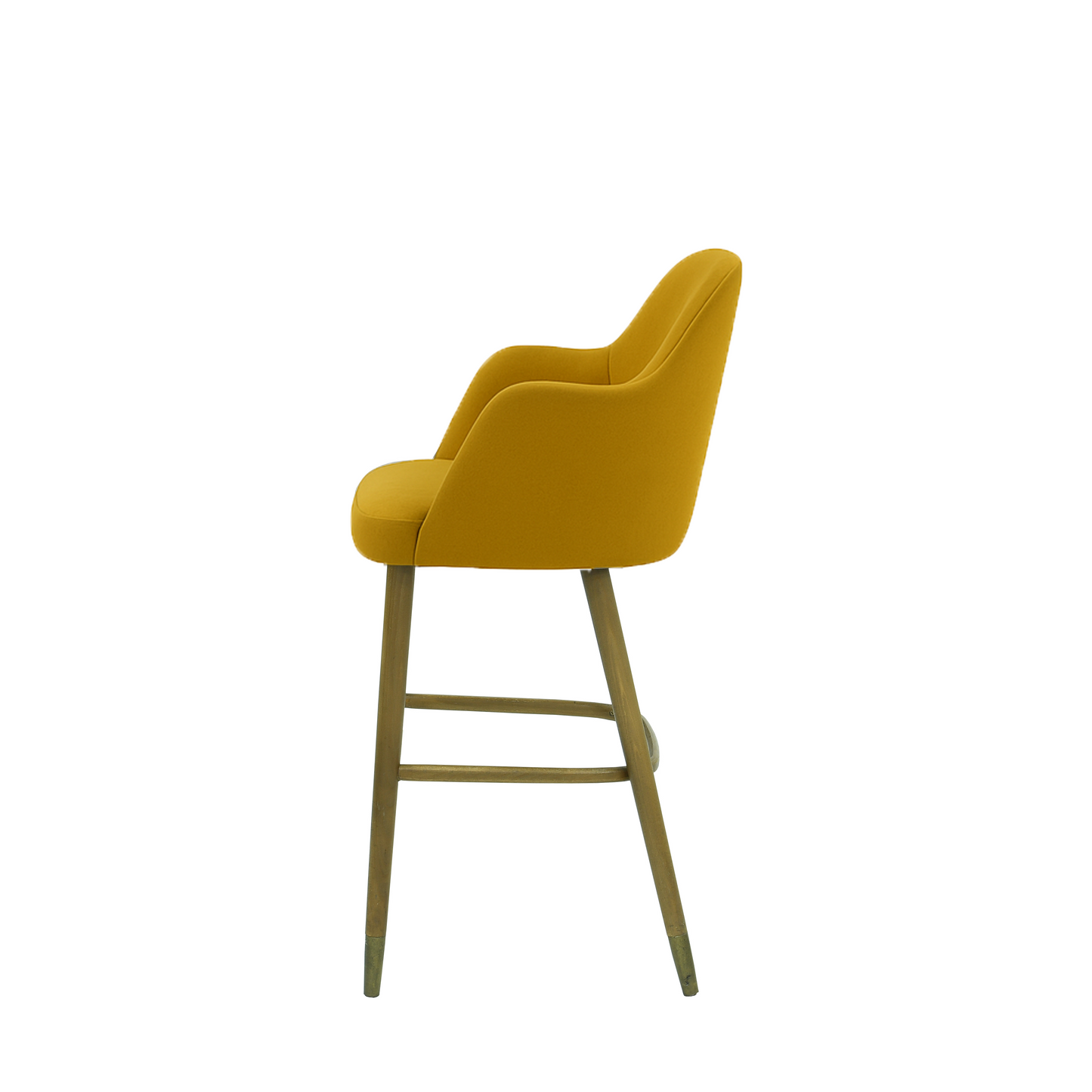 Scaun bar catifea BEJ | model PINO