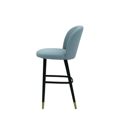 Scaun bar catifea VERDE | model SAM