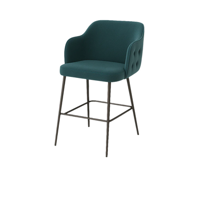 Scaun bar catifea ALBASTRA | model TEONA