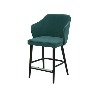 Scaun bar catifea ROZ | model ZEUS