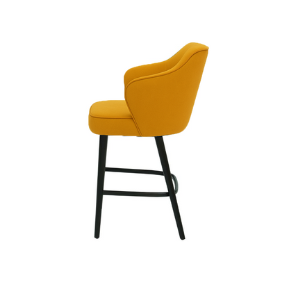 Scaun bar catifea BEJ | model ZEUS