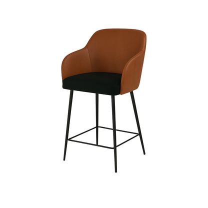 Scaun bar piele BEJ | model ALEX