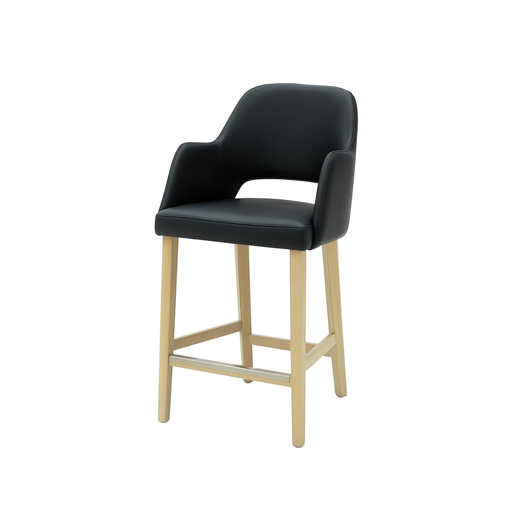 Scaun bar piele MARO | model APRIL