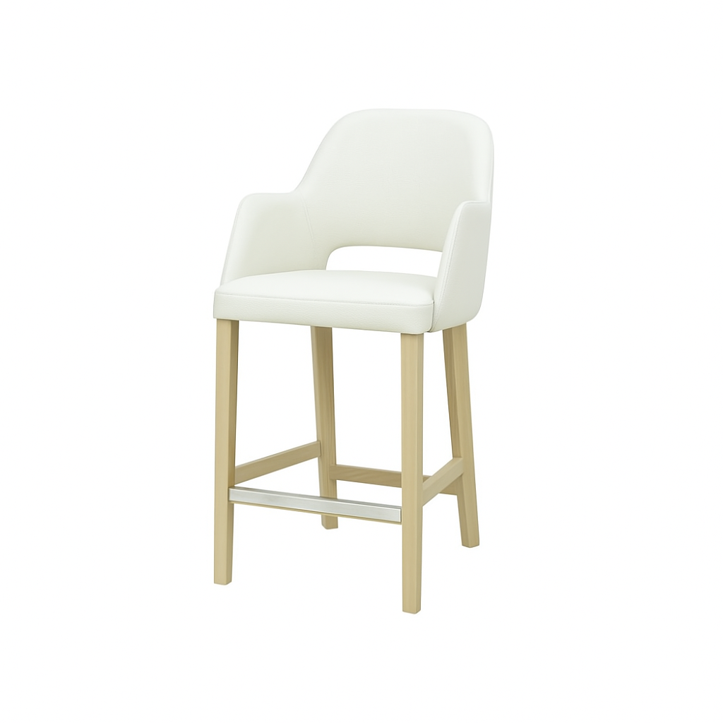 Scaun bar piele ROSIE | model APRIL