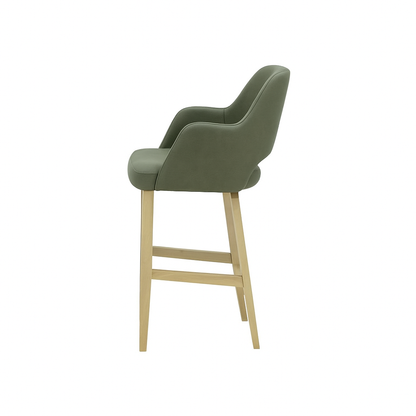 Scaun bar piele ROSIE | model APRIL