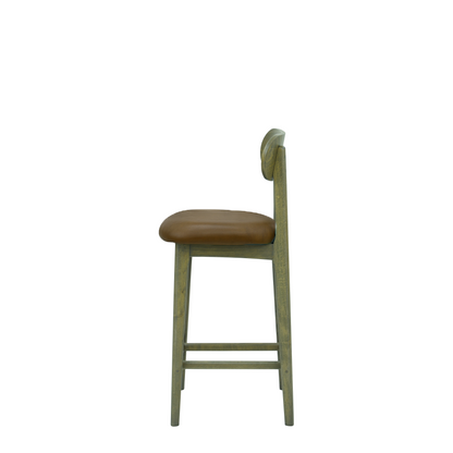 Scaun bar piele ALBA | model CLEO