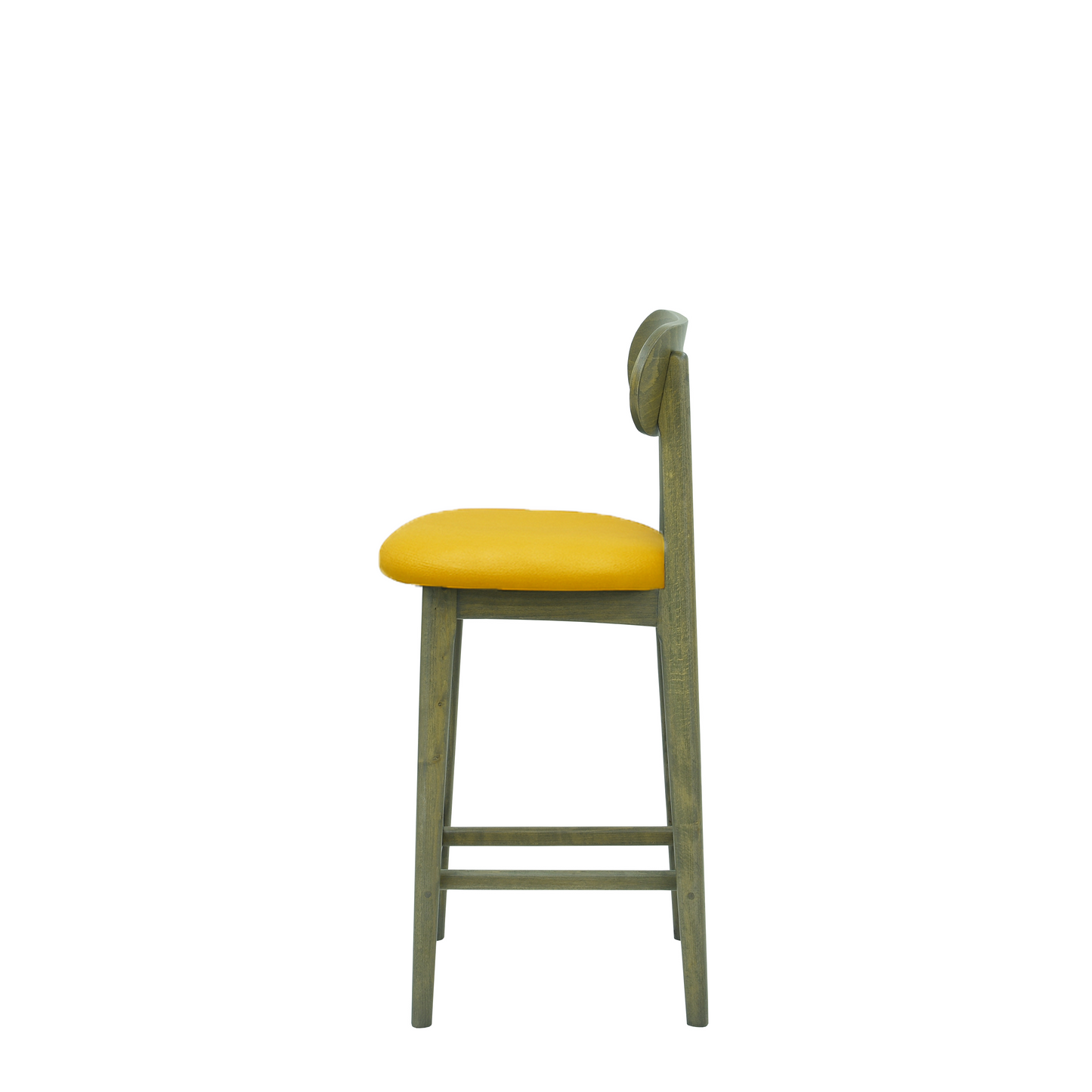 Scaun bar piele BEJ | model CLEO