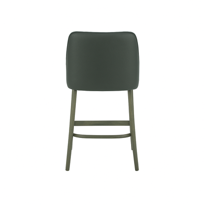 Scaun bar piele naturala BEJ | model GINA