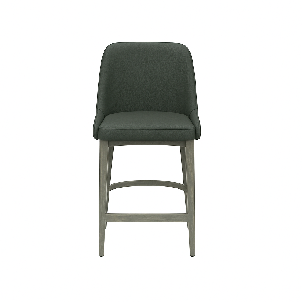 Scaun bar piele ALBASTRA | model GINA