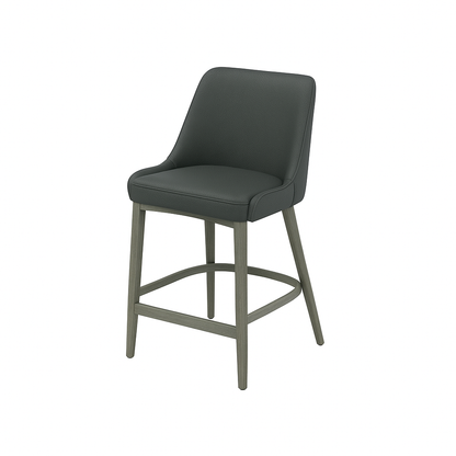 Scaun bar piele GALBENA | model GINA
