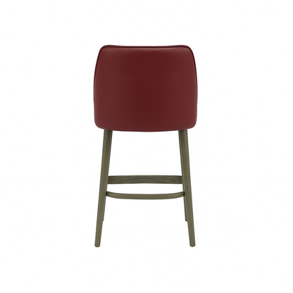 Scaun bar piele ALBASTRA | model GINA