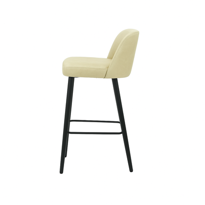 Scaun bar piele GALBENA | model IVA