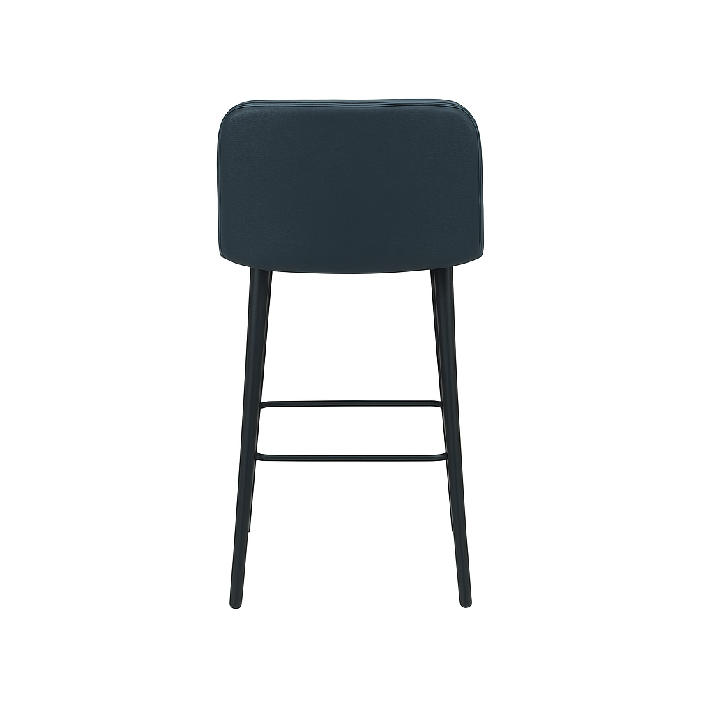 Scaun bar piele VERDE | model IVA