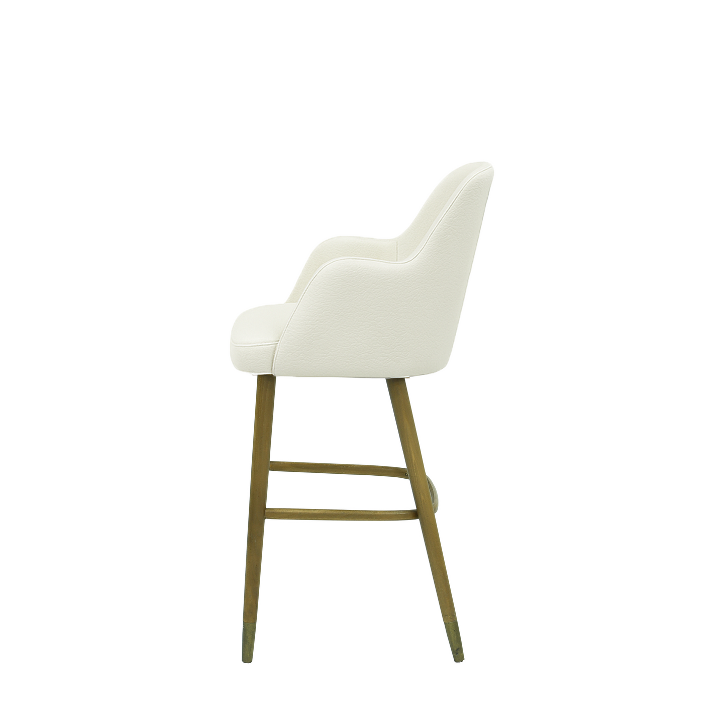 Scaun bar piele VERDE | model PINO