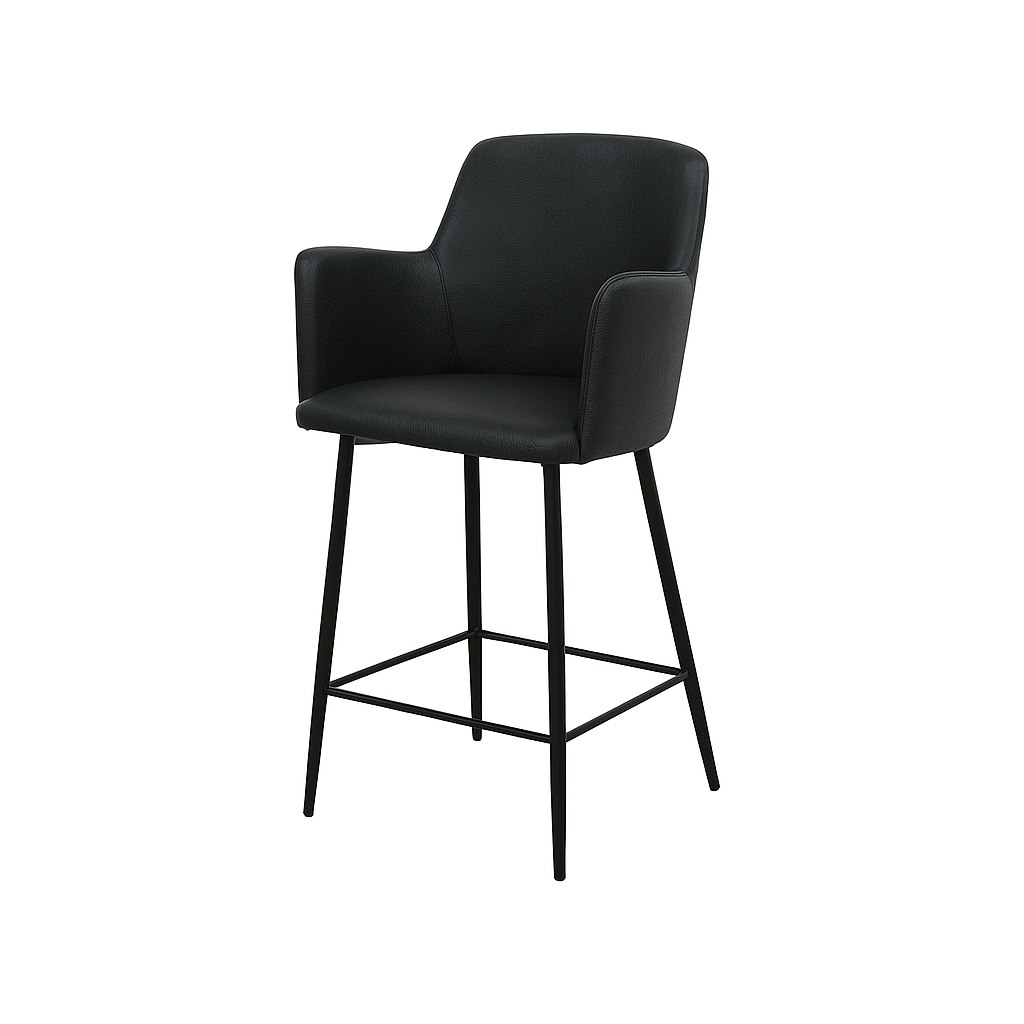 Scaun bar piele ALBASTRA | model SIGMA