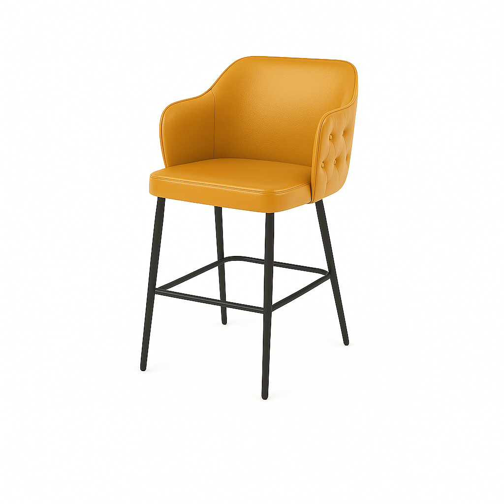 Scaun bar piele ALBA | model TEONA