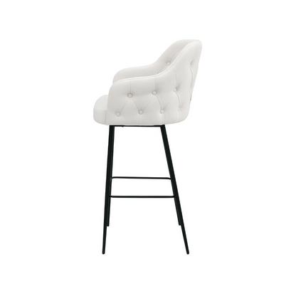 Scaun bar piele BORDO | model TEONA