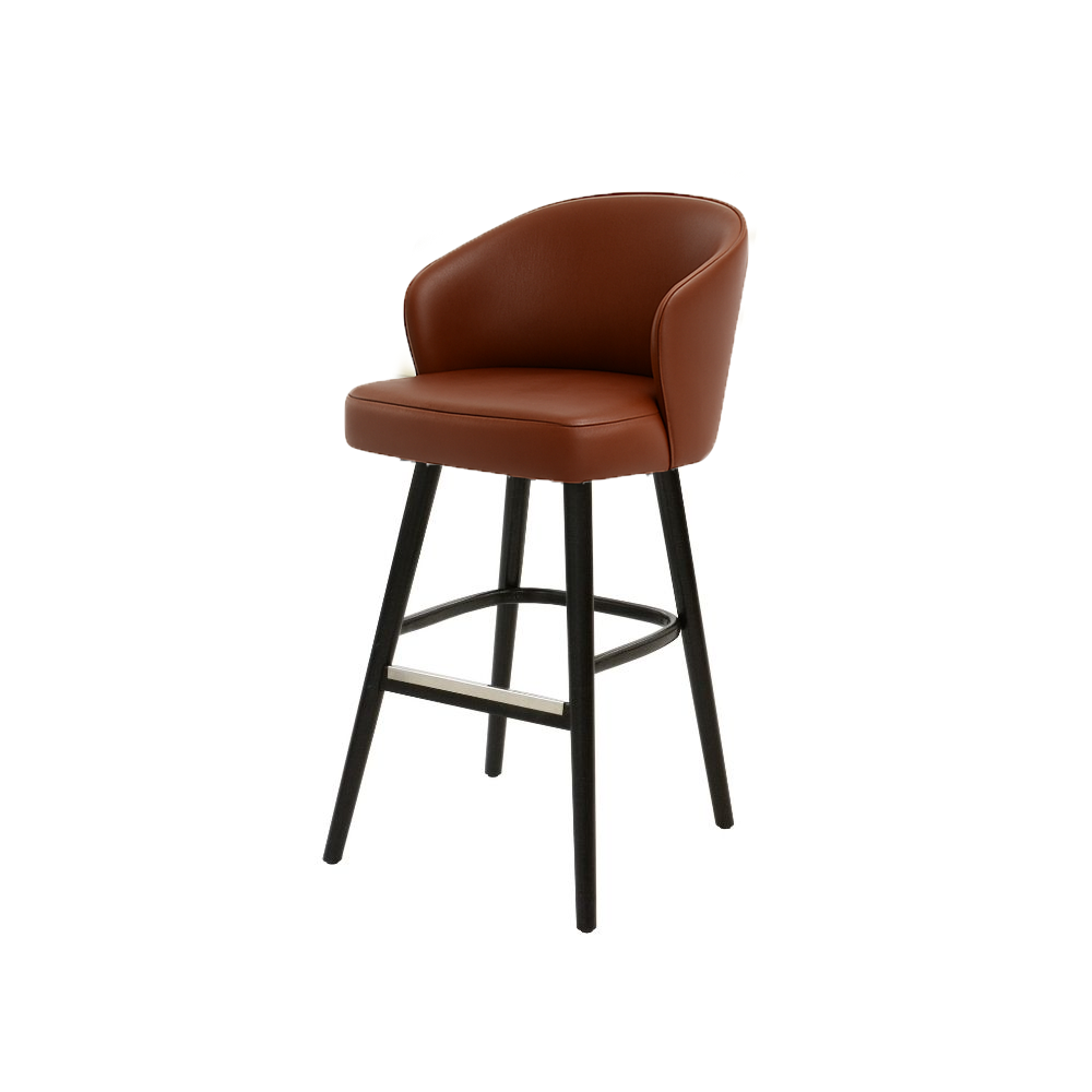 Scaun bar piele ALBA | model BRUNO