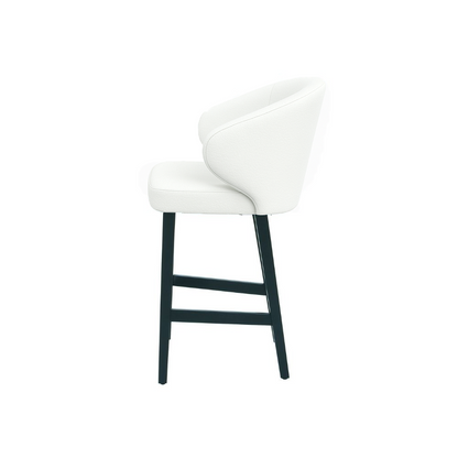 Scaun bar piele naturala ALBASTRA | model CAPRICE