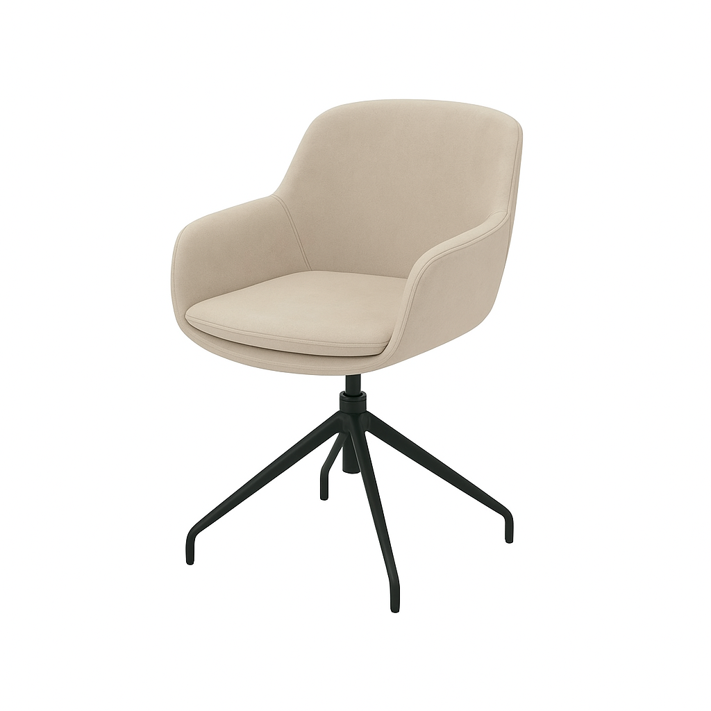 Scaun catifea ROZ | model FEBE