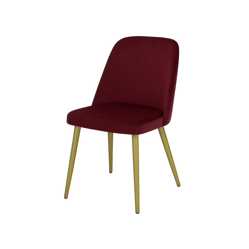 Scaun catifea BORDO | model FOX