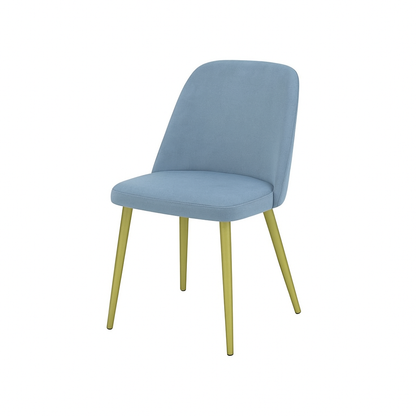 Scaun catifea ALBASTRA | model FOX