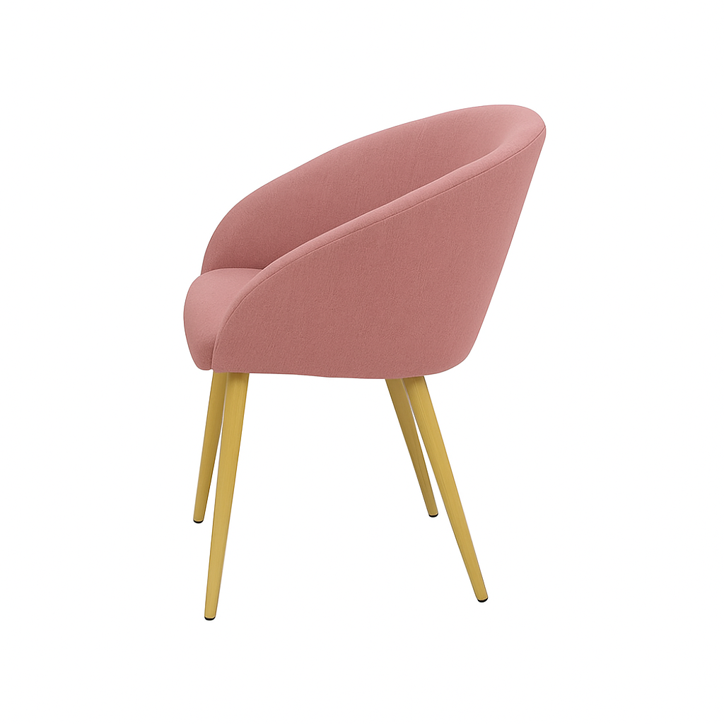 Scaun catifea GALBENA | model IBIS