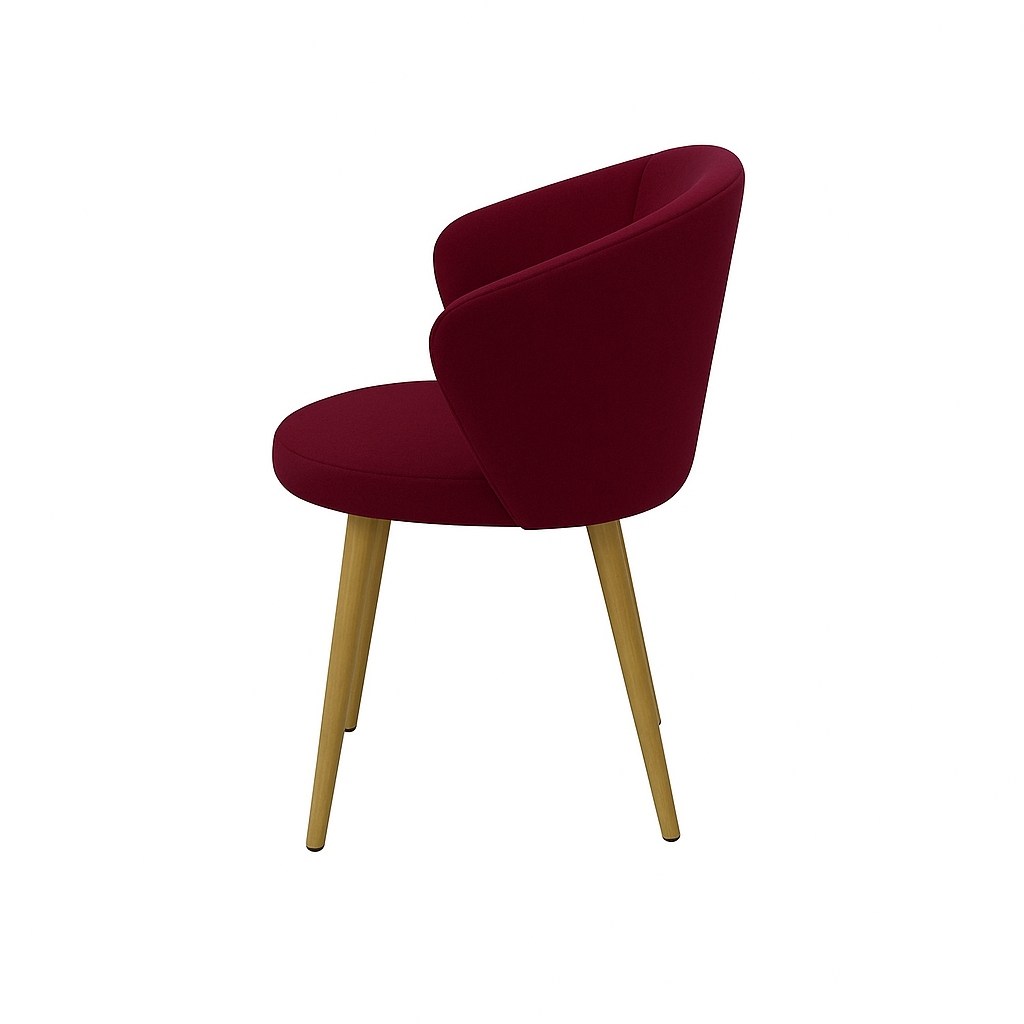 Scaun catifea ALBASTRA | model JAY