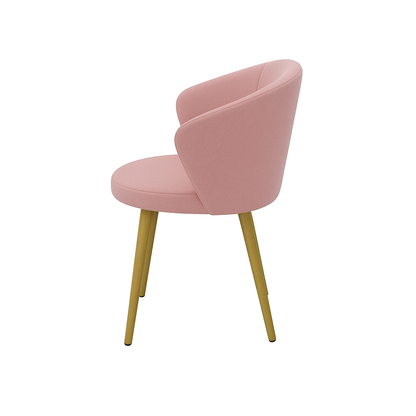 Scaun catifea ROZ | model JAY