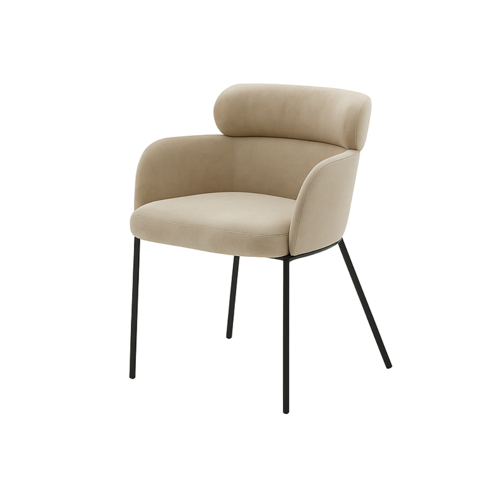 Scaun catifea ALBASTRA | model LENY