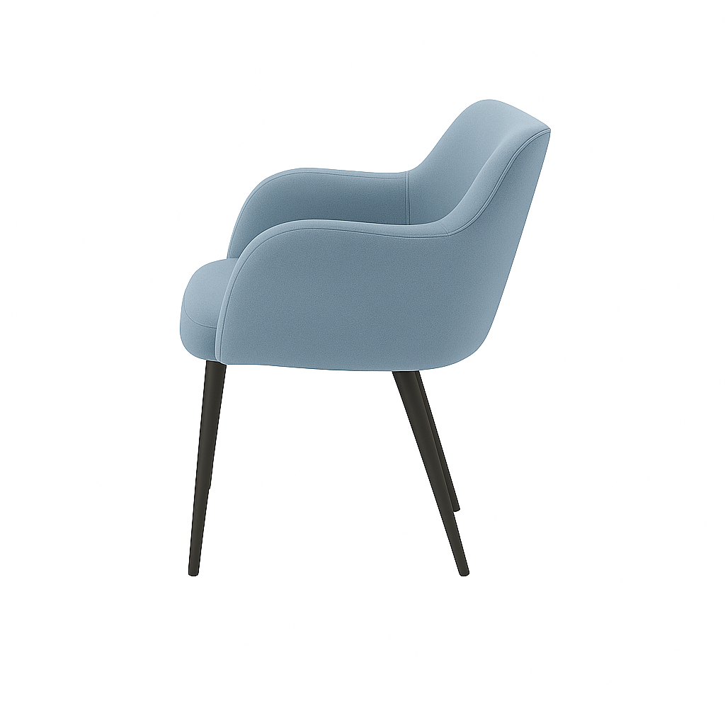 Scaun catifea ALBASTRA | model PERDIX