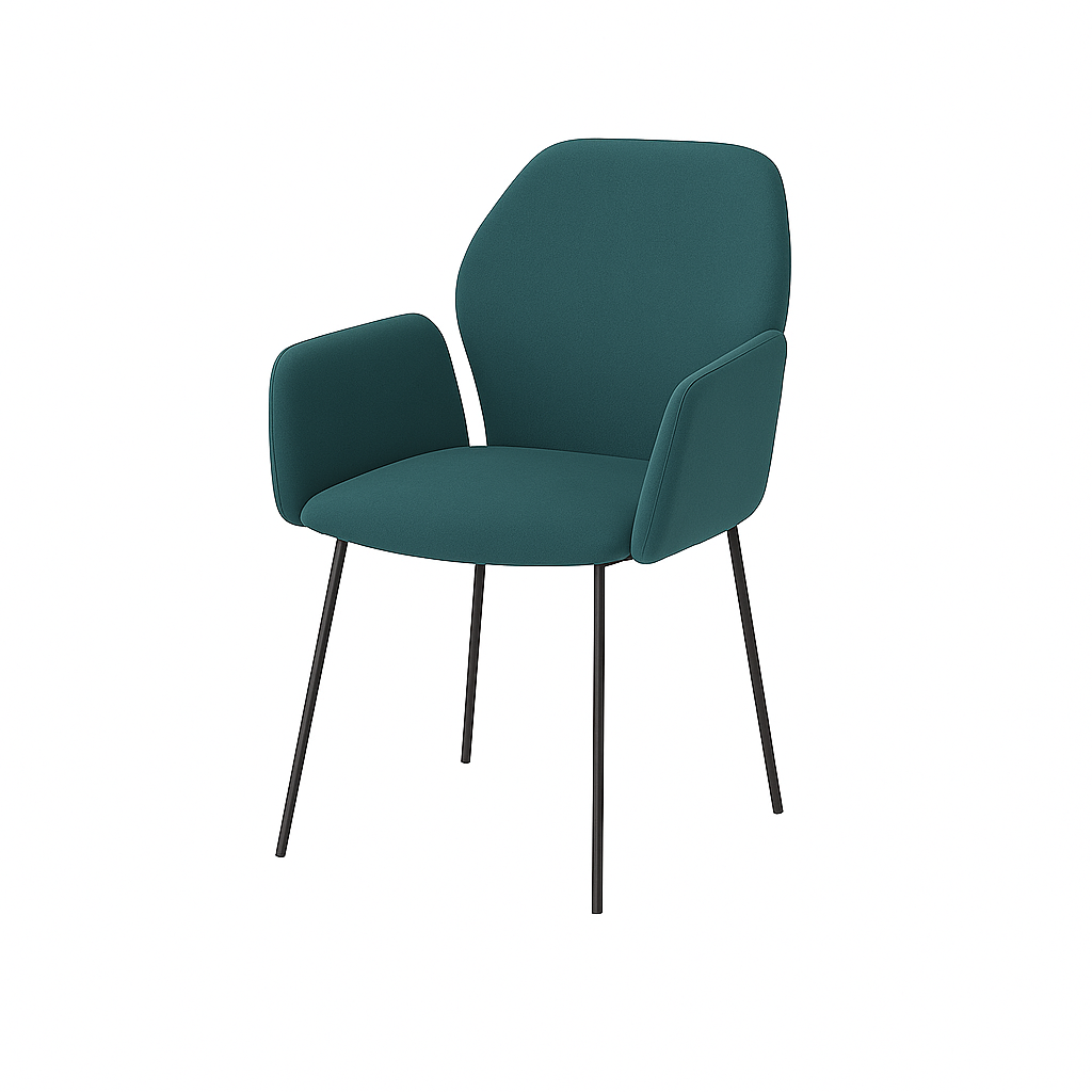 Scaun catifea ALBASTRA | model PETRA