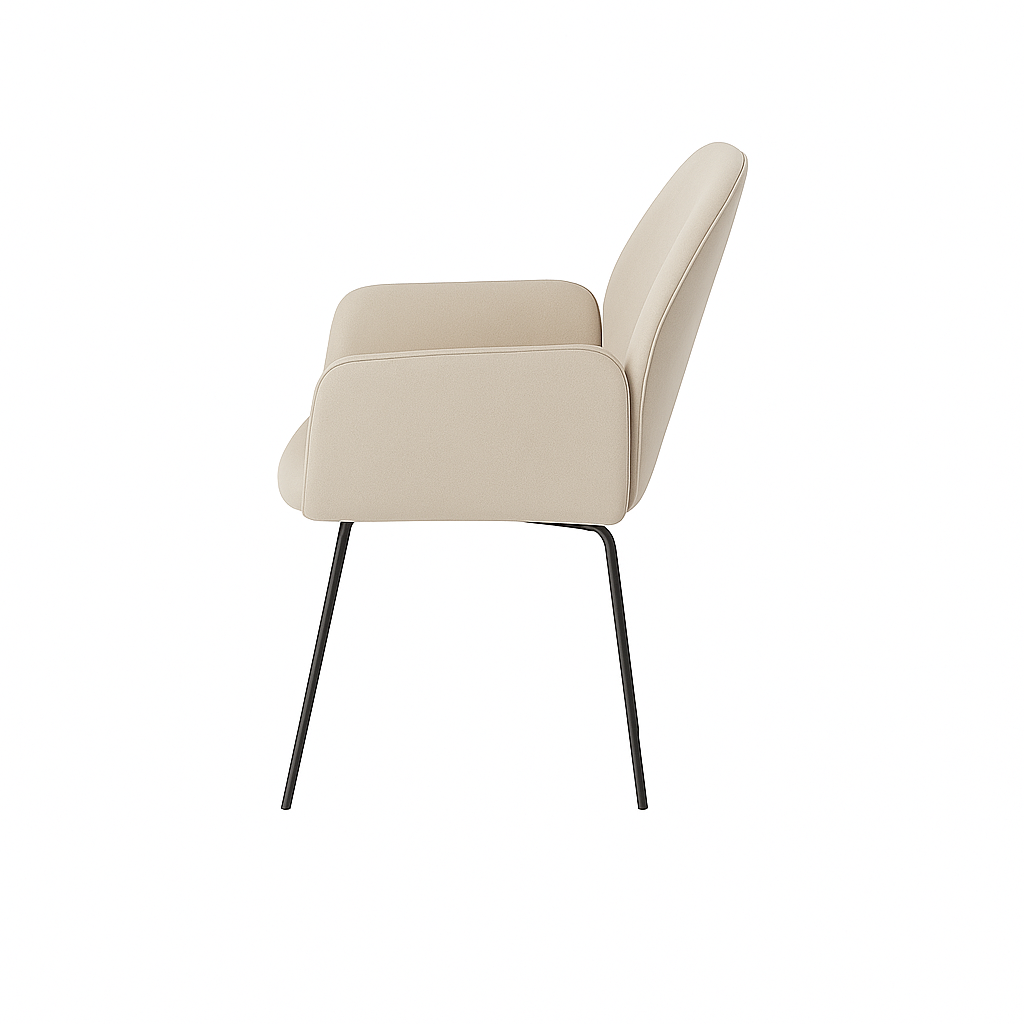 Scaun catifea ALBASTRA | model PETRA