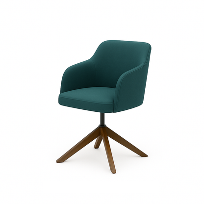 Scaun catifea GALBENA | model ROBI