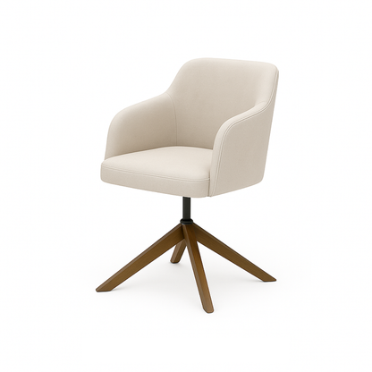 Scaun catifea GALBENA | model ROBI