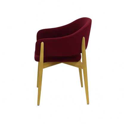 Scaun catifea BEJ | model ALMA