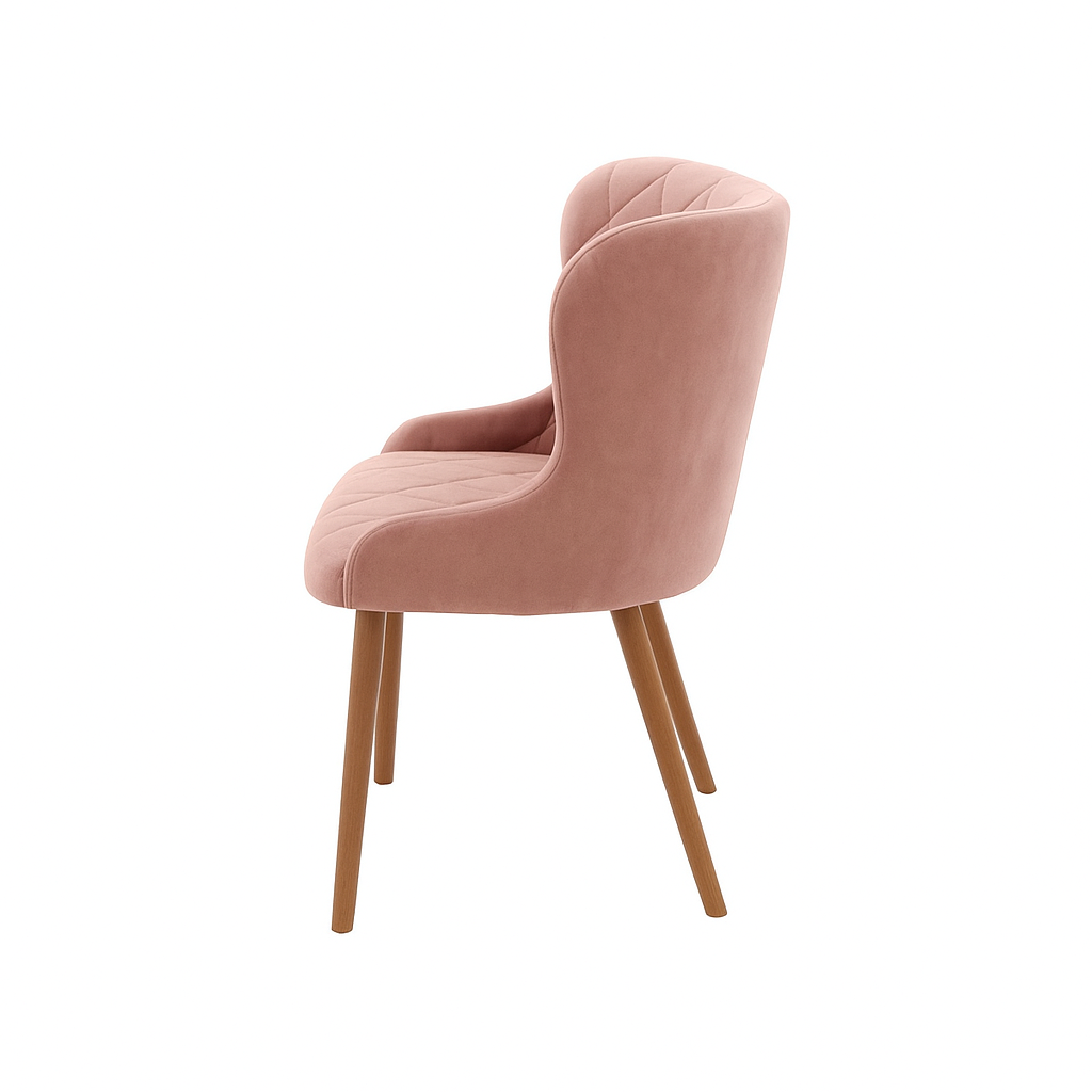 Scaun catifea VERDE | model AMANDA